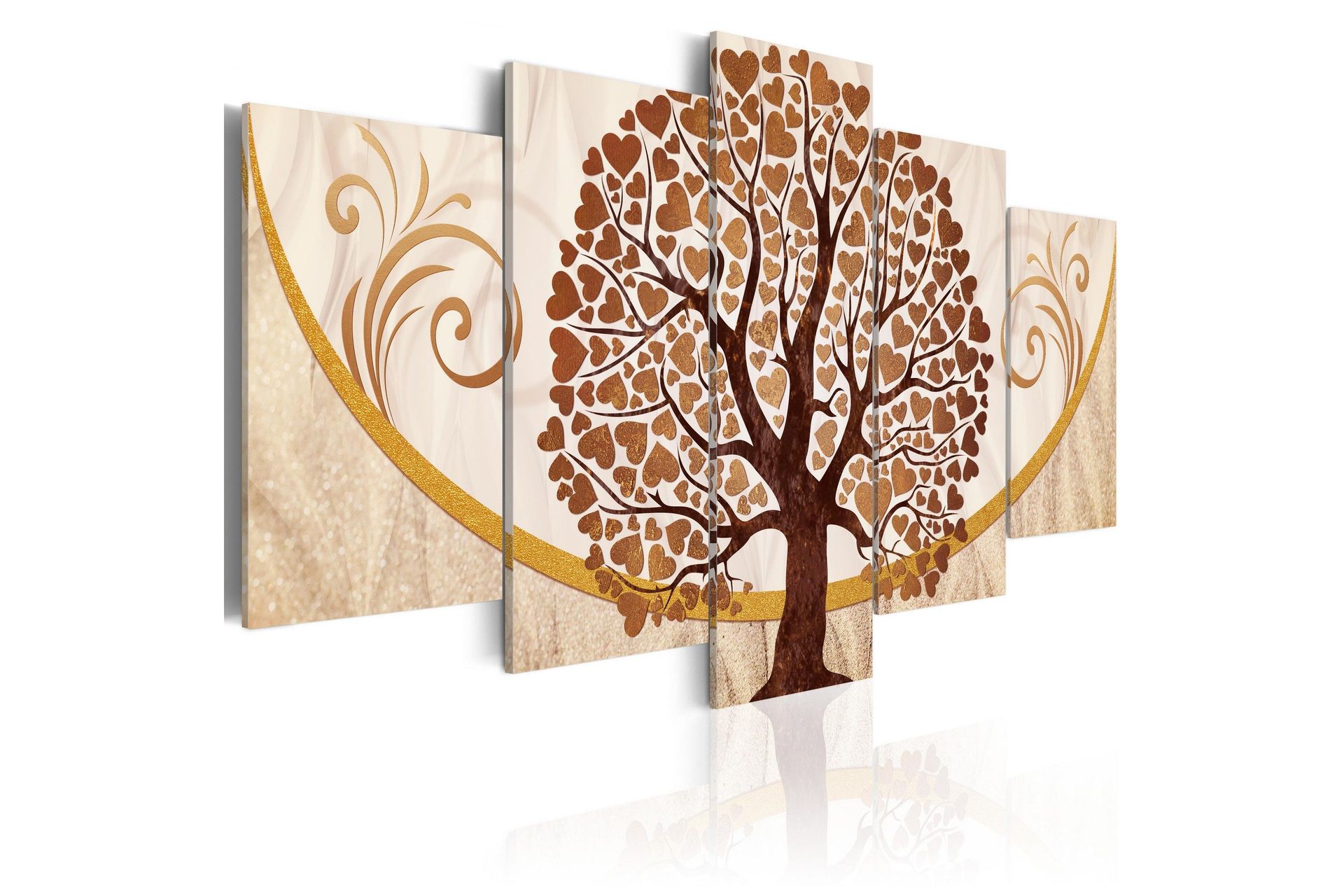 Bilde The Golden Tree Of Love 200x100 - Artgeist sp. z o. o.
