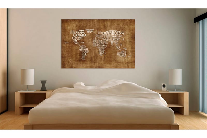 Bilde The lost map 120x80 - Artgeist sp. z o. o. - Innredning - Bilder & kunst - Lerretsbilder