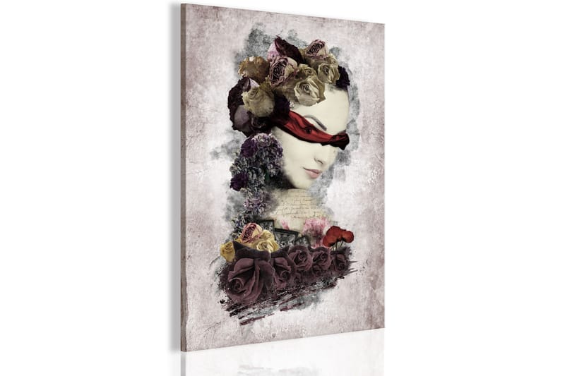 Bilde The Mysterious Lady 60x90 - Artgeist sp. z o. o. - Innredning - Bilder & kunst - Lerretsbilder