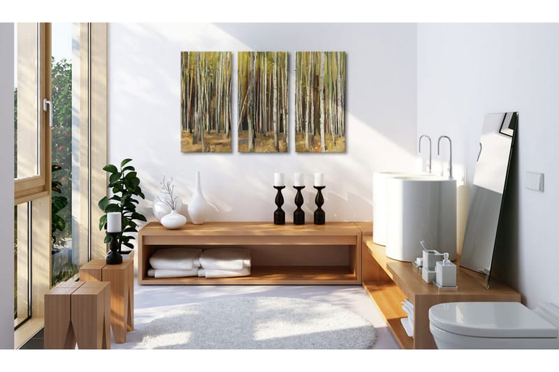 Bilde The Mystery Of Sherwood Forest Triptych 120x80 - Artgeist sp. z o. o. - Innredning - Bilder & kunst - Lerretsbilder