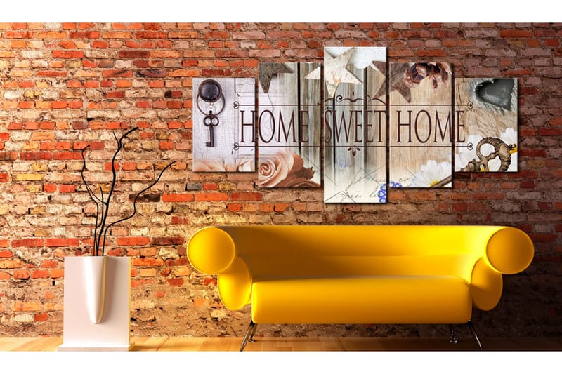 Bilde The Right Key For The Right Door 100x50 - Artgeist sp. z o. o. - Innredning - Bilder & kunst - Lerretsbilder