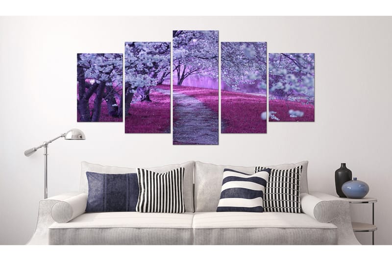 Bilde The Road Of Love 200x100 - Artgeist sp. z o. o. - Innredning - Bilder & kunst - Lerretsbilder