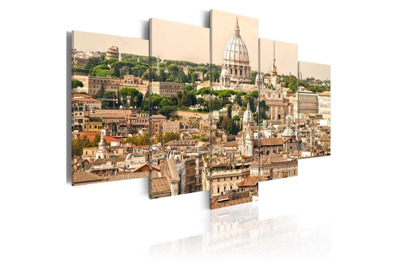 Bilde The Roofs Of The Eternal City 100x50 - Artgeist sp. z o. o. - Innredning - Bilder & kunst - Lerretsbilder