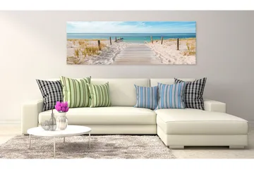 Bilde The Silence Of The Sea 135x45 - Artgeist sp. z o. o. - Innredning - Bilder & kunst - Lerretsbilder