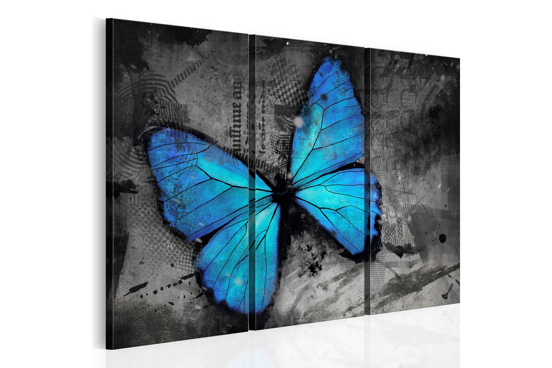 Bilde The Study Of Butterfly Triptych 60x40 - Artgeist sp. z o. o.