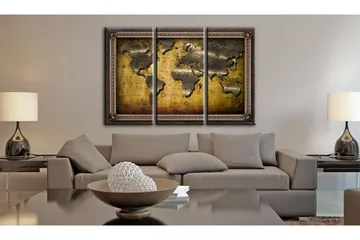 Bilde The World In A Frame 60x40 - Artgeist sp. z o. o. - Innredning - Bilder & kunst - Lerretsbilder