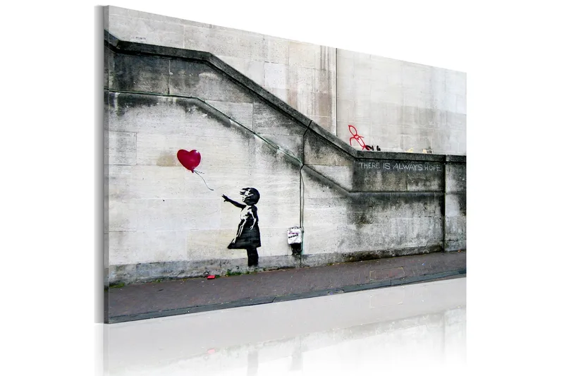 Bilde There Is Always Hope Banksy 60x40, Artgeist sp. z o. o.