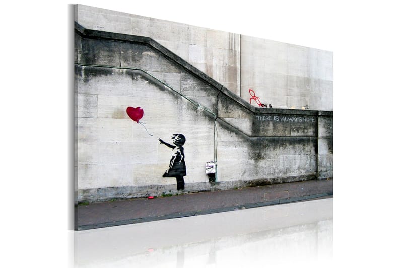 Bilde There Is Always Hope Banksy 60x40 - Artgeist sp. z o. o. - Lerretsbilder