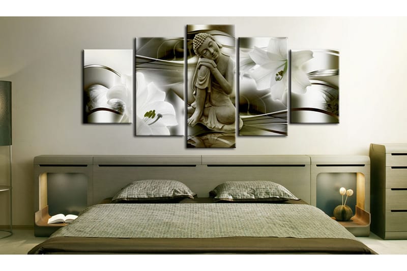 Bilde Thoughts Of The Buddha 100x50 - Artgeist sp. z o. o. - Innredning - Bilder & kunst - Lerretsbilder