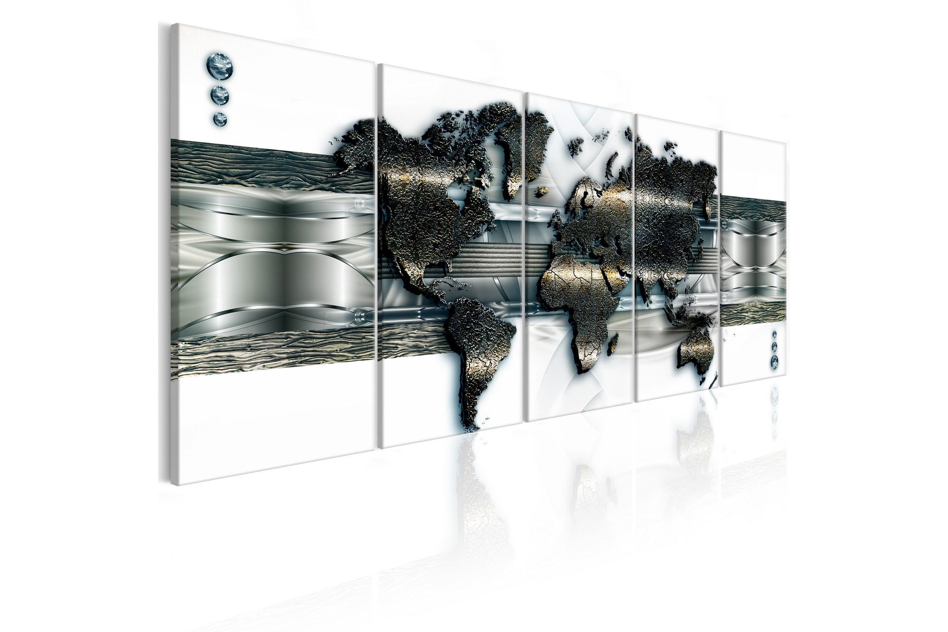 Bilde Three-Dimensional Map 200x80 - Artgeist sp. z o. o.