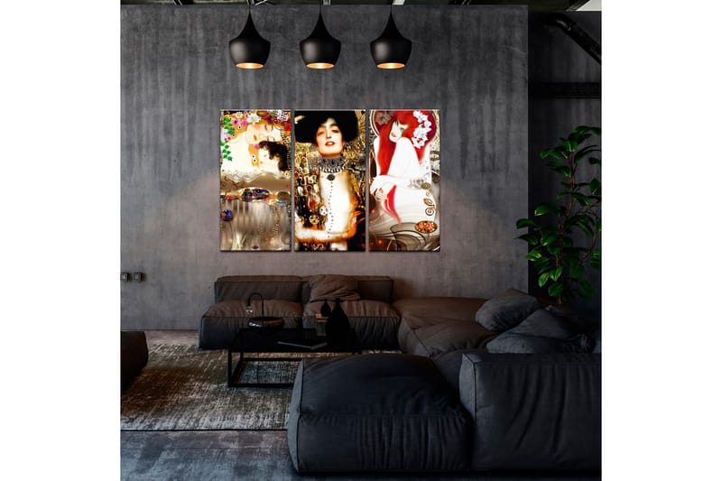 Bilde Three Women 3 Parts 120x80 - Artgeist sp. z o. o. - Innredning - Bilder & kunst - Lerretsbilder