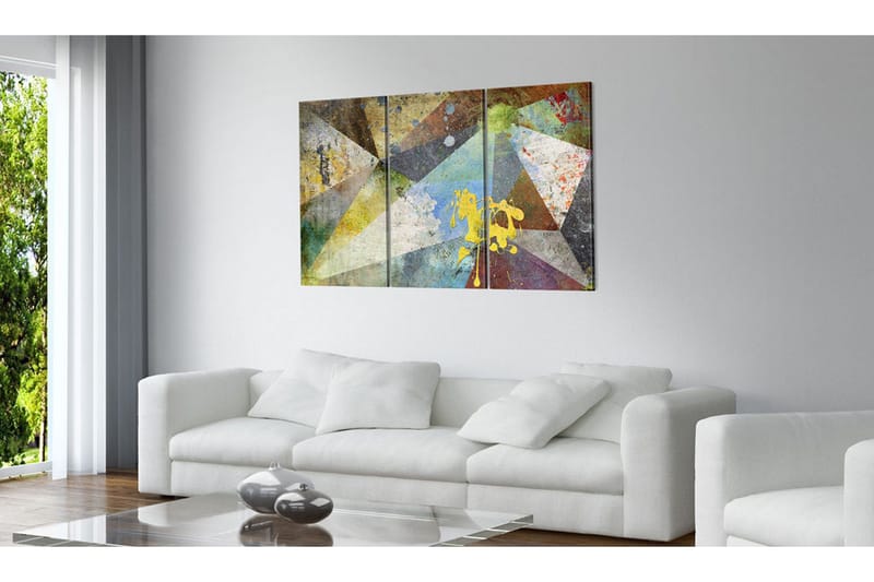 Bilde Through The Prism Of Colors 120x80 - Artgeist sp. z o. o. - Innredning - Bilder & kunst - Lerretsbilder