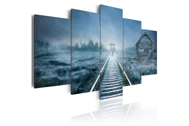 Bilde TLE Siste Stasjon 200x100 - Artgeist sp. z o. o. - Innredning - Bilder & kunst - Lerretsbilder