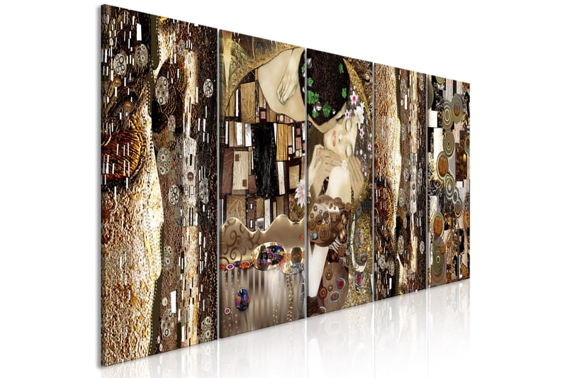 Bilde Together Forever 5 Parts Narrow 225x90 - Artgeist sp. z o. o. - Innredning - Bilder & kunst - Lerretsbilder