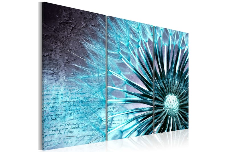 Bilde Touch Of Blue 120x80 - Artgeist sp. z o. o. - Innredning - Bilder & kunst - Lerretsbilder
