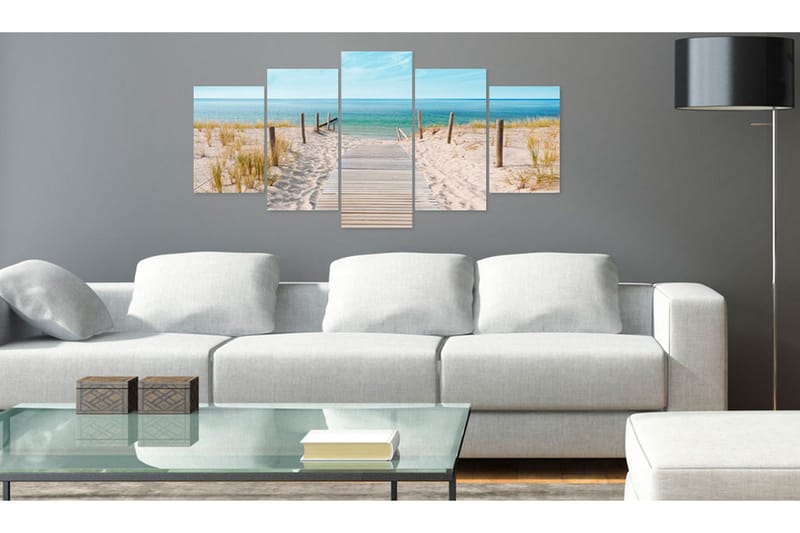 Bilde Towards The Sea 200x100 - Artgeist sp. z o. o. - Innredning - Bilder & kunst - Lerretsbilder