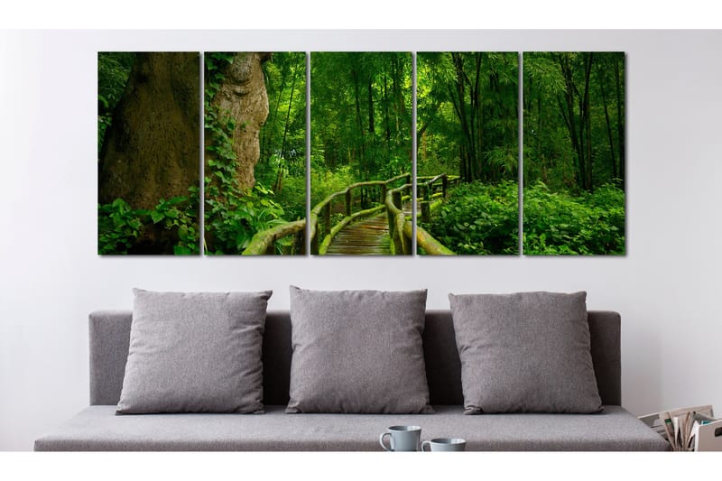 Bilde Travel The Unknown 200x80 - Artgeist sp. z o. o. - Innredning - Bilder & kunst - Lerretsbilder