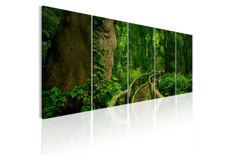 Bilde Travel The Unknown 225x90 - Artgeist sp. z o. o. - Innredning - Bilder & kunst - Lerretsbilder