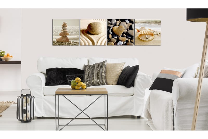 Bilde Treasure Of The Sea 80x80 - Artgeist sp. z o. o. - Innredning - Bilder & kunst - Lerretsbilder