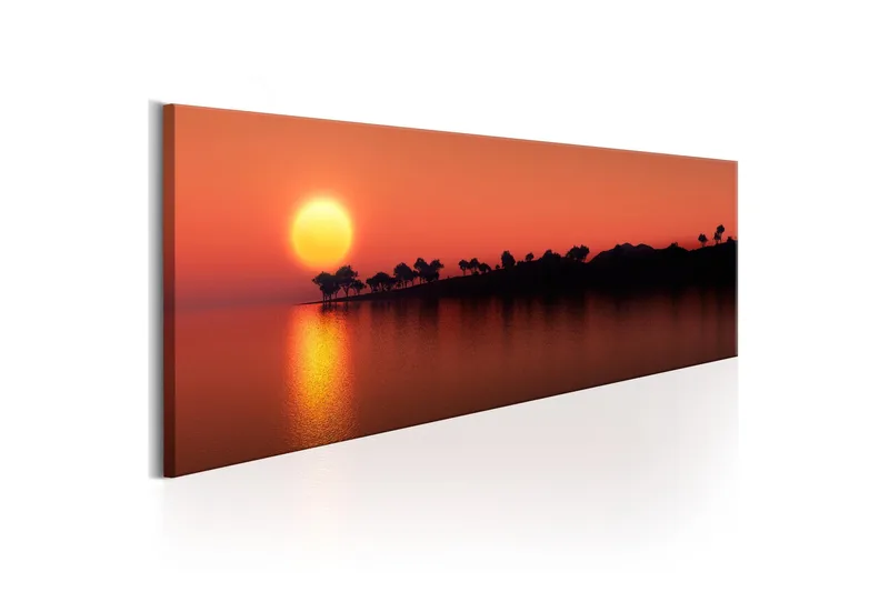 Bilde Tree Island 135x45 - Artgeist sp. z o. o. - Innredning - Bilder & kunst - Lerretsbilder