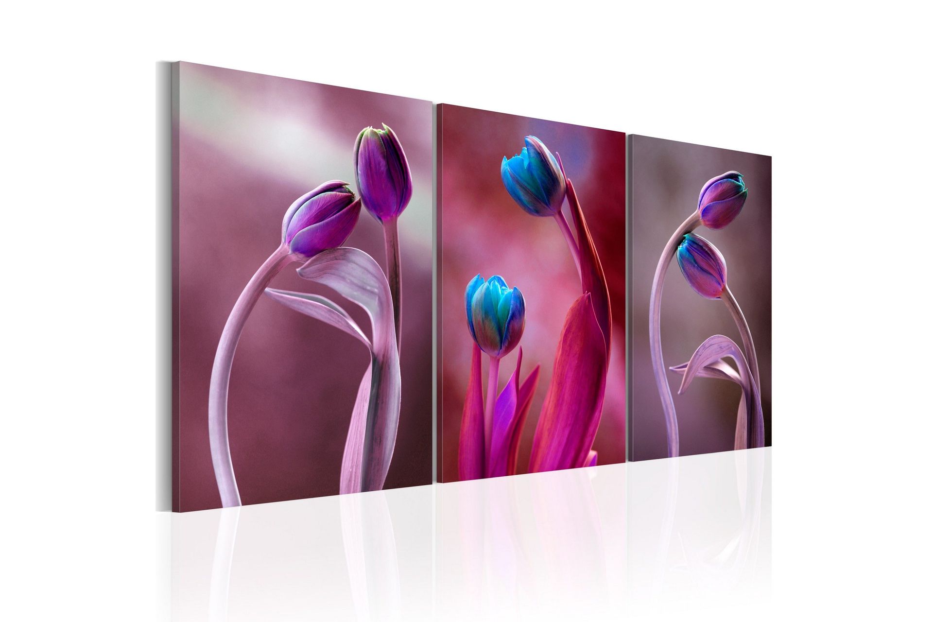 Bilde Tulips In Love 60x30 - Artgeist sp. z o. o.