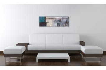 Bilde Turkos Accenter 120x40 - Artgeist sp. z o. o. - Innredning - Bilder & kunst - Lerretsbilder