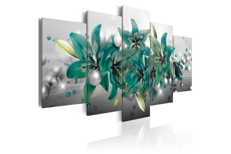 Bilde Turquoise Bouquet 200x100, Artgeist sp. z o. o.