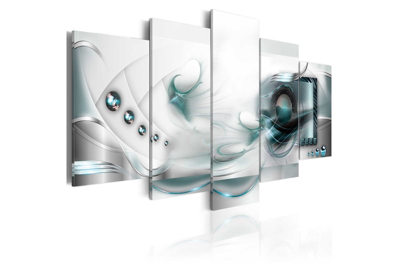 Bilde Turquoise Eye 100x50 - Artgeist sp. z o. o. - Innredning - Bilder & kunst - Lerretsbilder