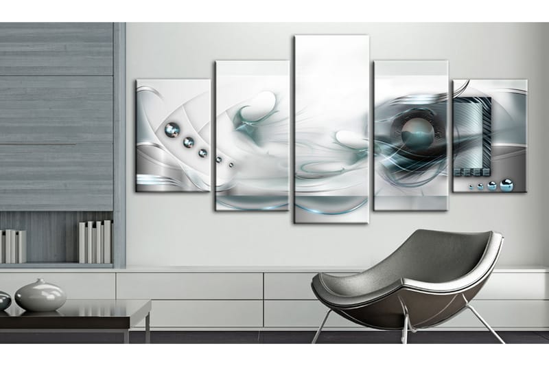 Bilde Turquoise Eye 200x100 - Artgeist sp. z o. o. - Innredning - Bilder & kunst - Lerretsbilder