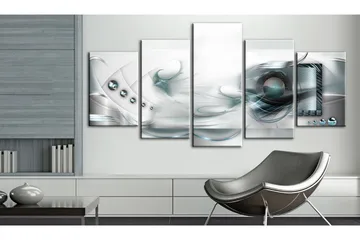 Bilde Turquoise Eye 200x100 - Artgeist sp. z o. o. - Innredning - Bilder & kunst - Lerretsbilder