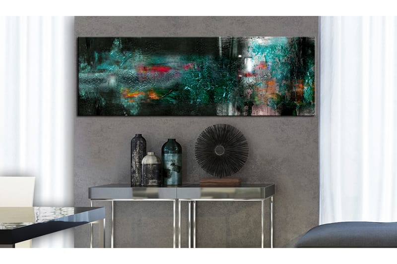 Bilde Turquoise Power 120x40 - Artgeist sp. z o. o. - Innredning - Bilder & kunst - Lerretsbilder