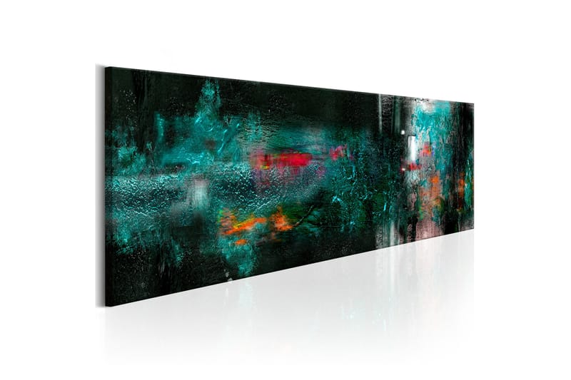 Bilde Turquoise Power 120x40 - Artgeist sp. z o. o. - Innredning - Bilder & kunst - Lerretsbilder