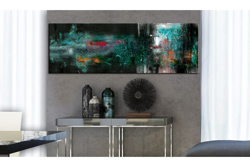 Bilde Turquoise Power 120x40 - Artgeist sp. z o. o. - Innredning - Bilder & kunst - Lerretsbilder