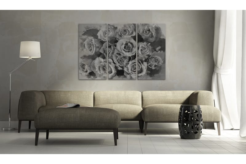 Bilde Twelve roses 90x60 - Artgeist sp. z o. o. - Innredning - Bilder & kunst - Lerretsbilder