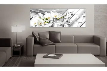 Bilde Twisted Orchids 135x45 - Artgeist sp. z o. o. - Innredning - Bilder & kunst - Lerretsbilder