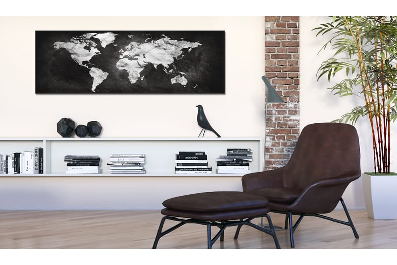 Bilde Two-Coloured World 150x50 - Artgeist sp. z o. o. - Innredning - Bilder & kunst - Lerretsbilder