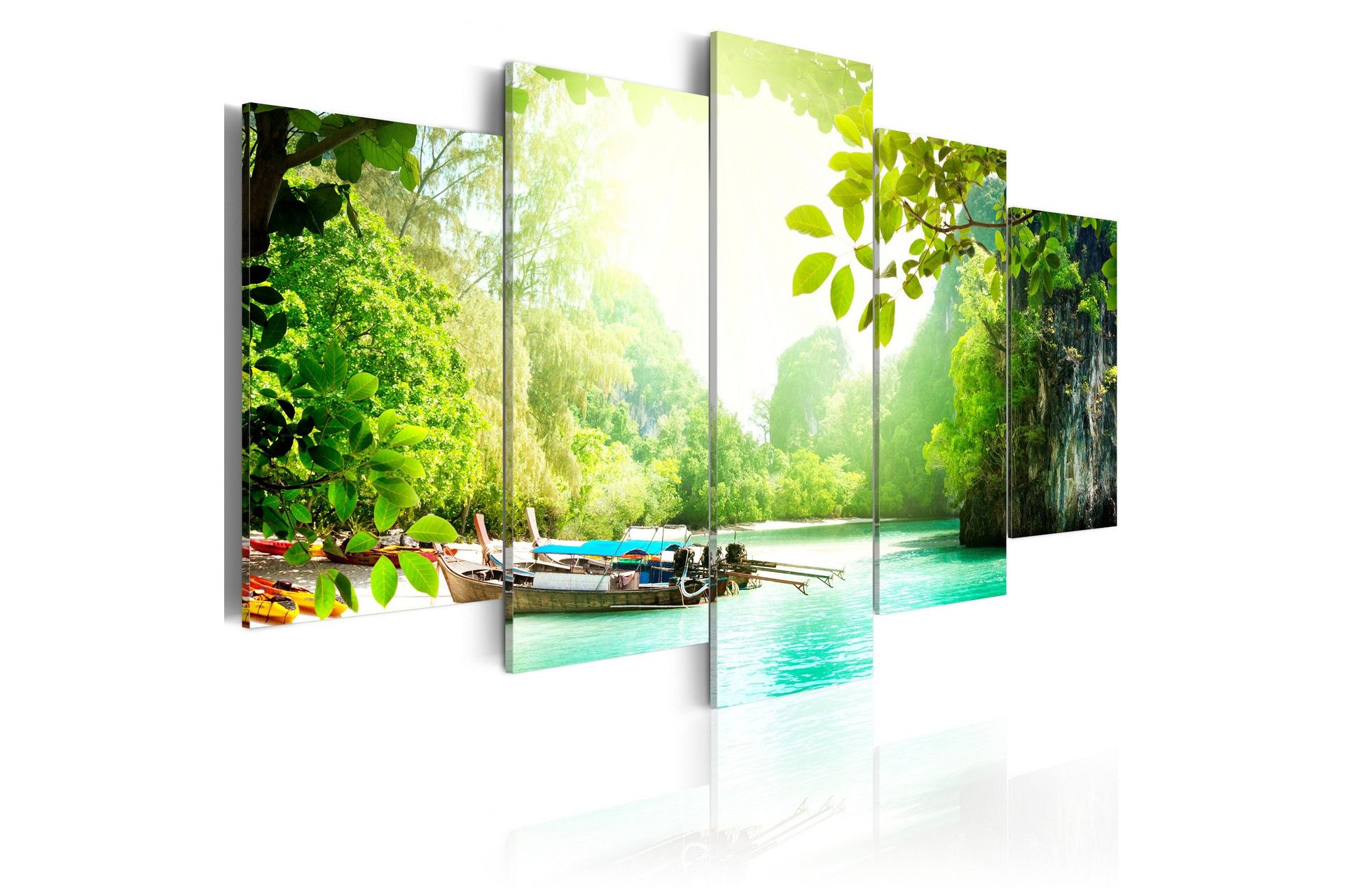 Bilde Under The Cover Of Trees 200x100 - Artgeist sp. z o. o.