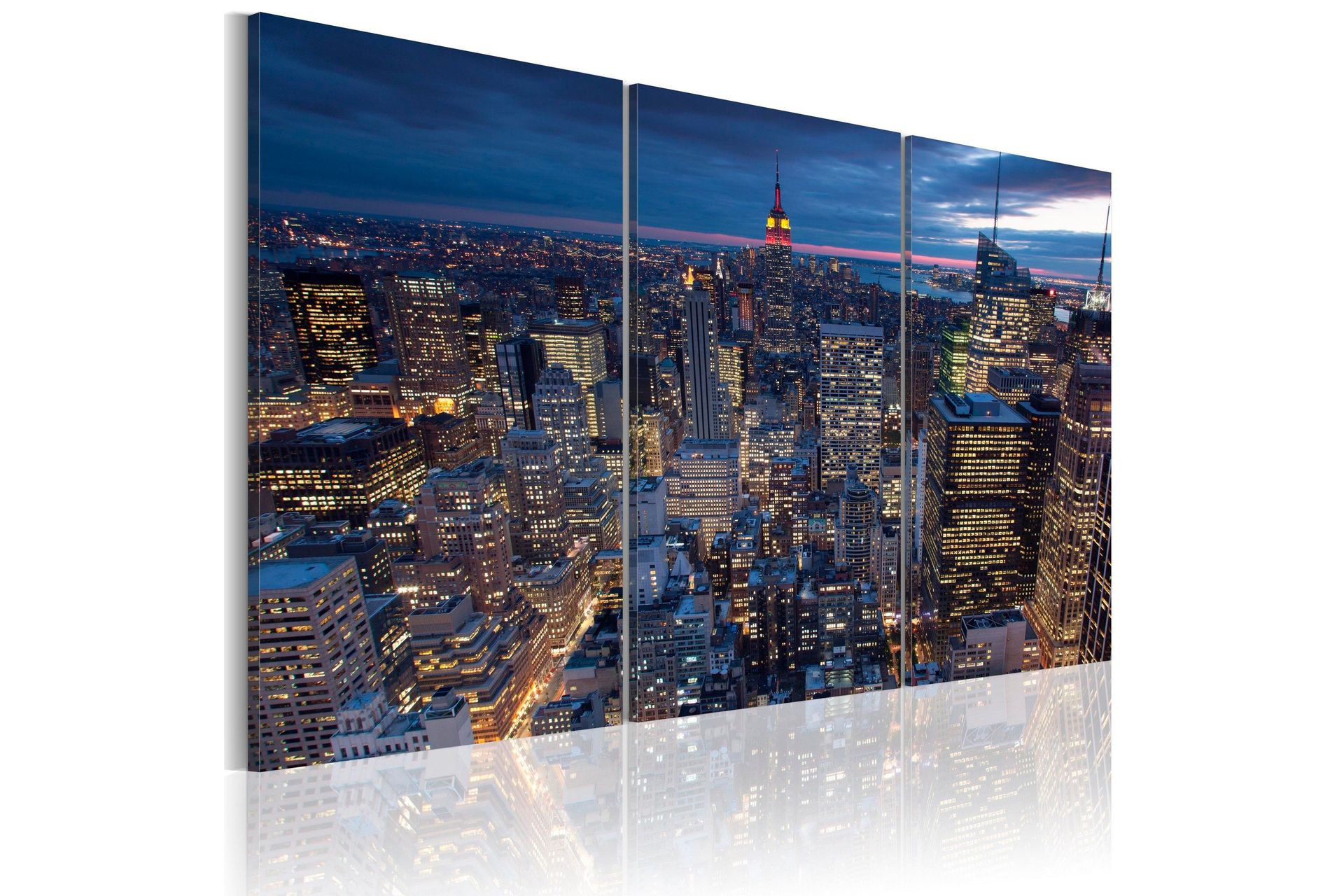 Bilde Utsikt Ovenfra Nyc 60x40 - Artgeist sp. z o. o.