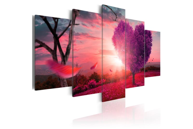 Bilde Valley Of Love 100x50 - Artgeist sp. z o. o. - Innredning - Bilder & kunst - Lerretsbilder