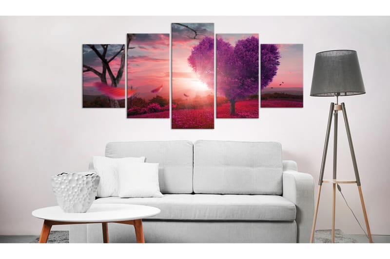 Bilde Valley Of Love 100x50 - Artgeist sp. z o. o. - Innredning - Bilder & kunst - Lerretsbilder