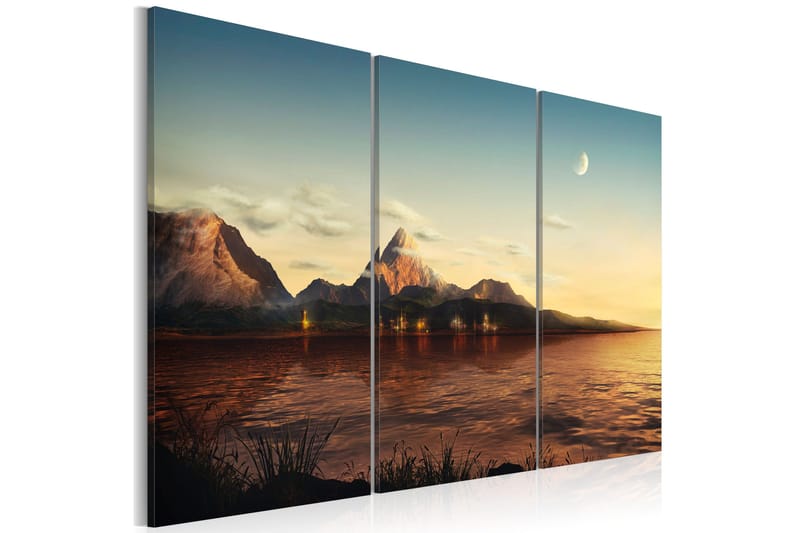 Bilde Varm Kveld I Fjellene 60x40, Artgeist sp. z o. o.