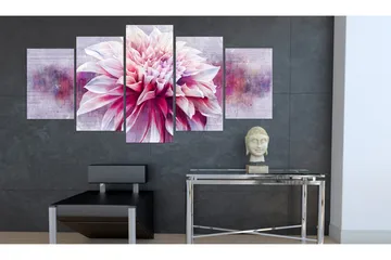 Bilde Violet Dahlia 100x50 - Artgeist sp. z o. o. - Innredning - Bilder & kunst - Lerretsbilder