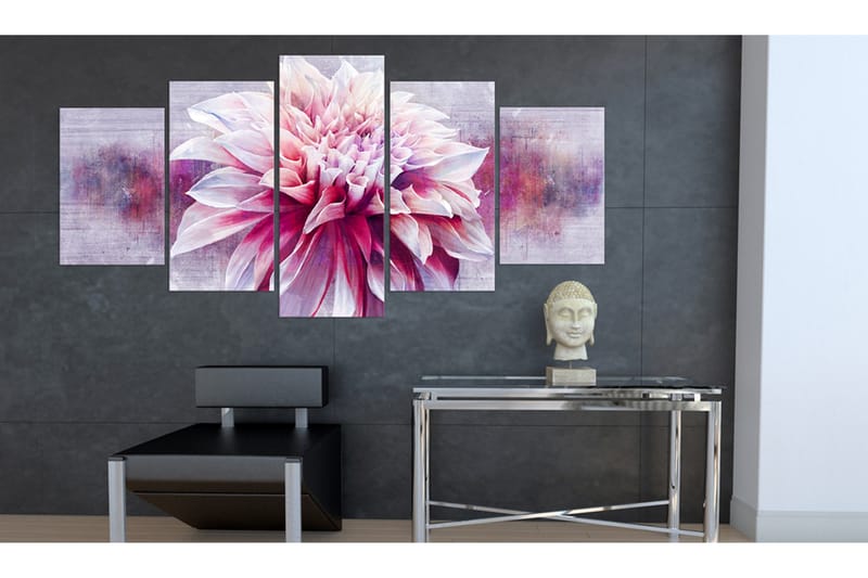 Bilde Violet Dahlia 100x50 - Artgeist sp. z o. o. - Innredning - Bilder & kunst - Lerretsbilder