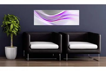 Bilde Violet Hope 135x45 - Artgeist sp. z o. o. - Innredning - Bilder & kunst - Lerretsbilder