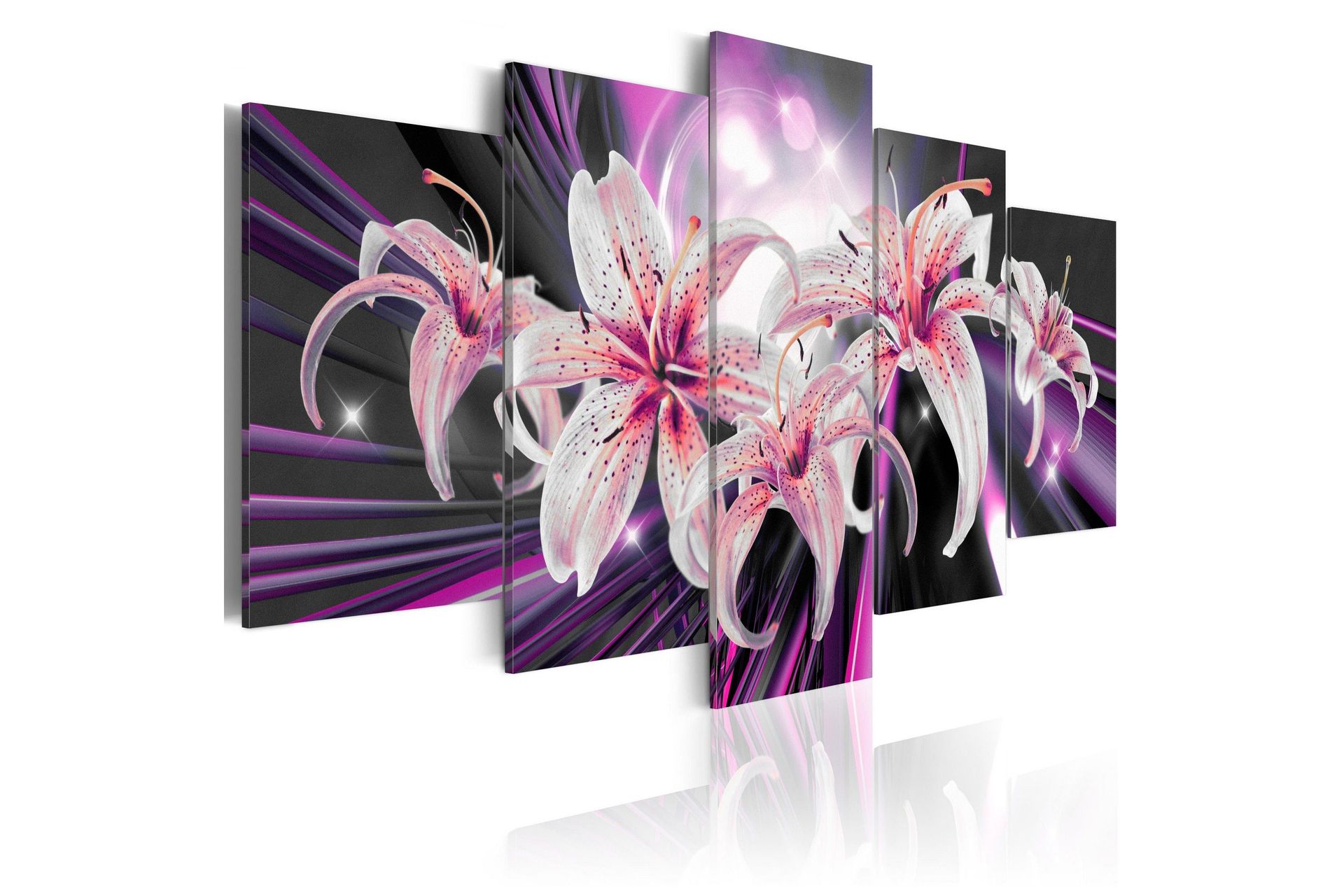 Bilde Violet Inspiration 100x50 - Artgeist sp. z o. o.