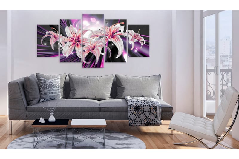 Bilde Violet Inspiration 100x50 - Artgeist sp. z o. o. - Innredning - Bilder & kunst - Lerretsbilder