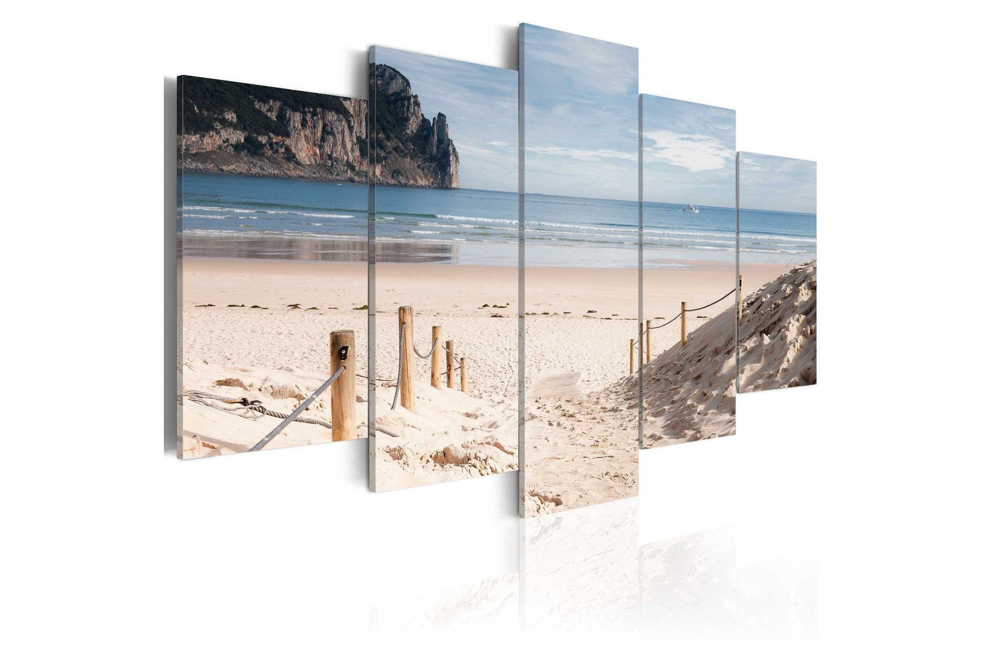Bilde Walk By The Sea 100x50 - Artgeist sp. z o. o.