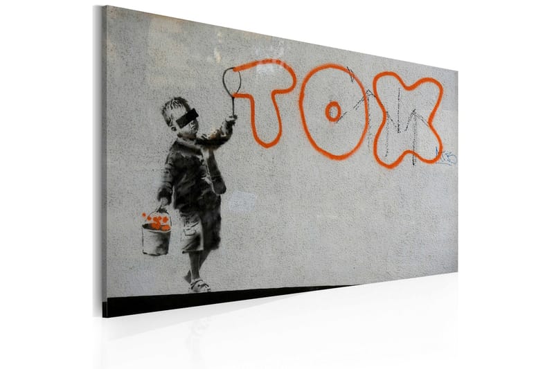 Bilde Wallpaper Graffiti Banksy 60x40, Artgeist sp. z o. o.
