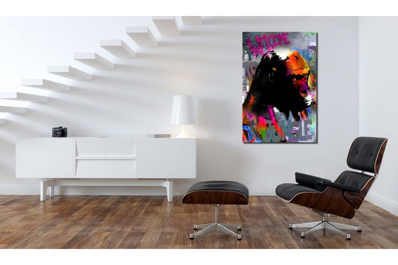 Bilde Welcome To The Jungle 60x90 - Artgeist sp. z o. o. - Innredning - Bilder & kunst - Lerretsbilder