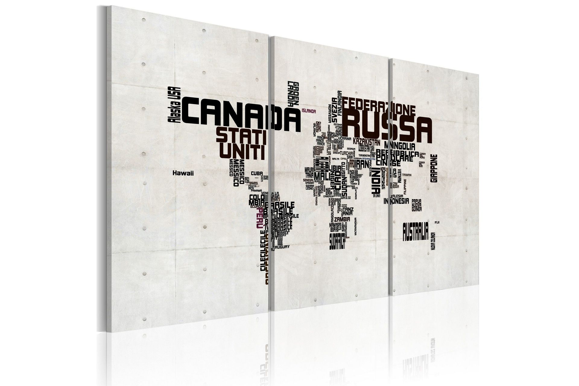 Bilde What A Wonderful World Triptych 60x40 - Artgeist sp. z o. o.